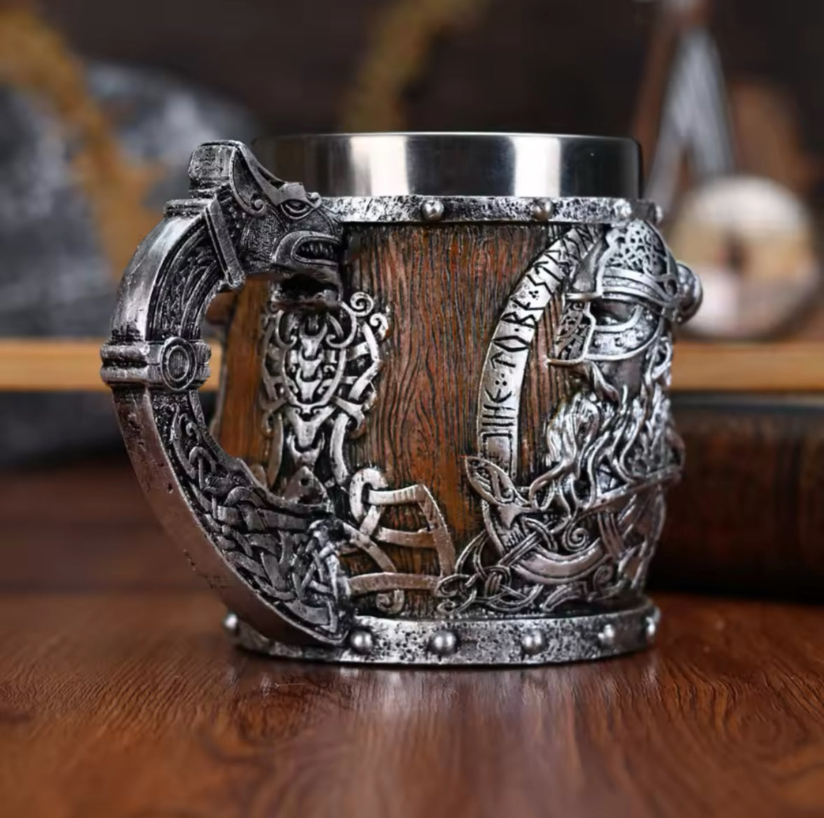 Viking Dragon Beer Mug