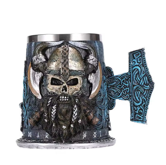 Viking Axed Pirate Beer Mug