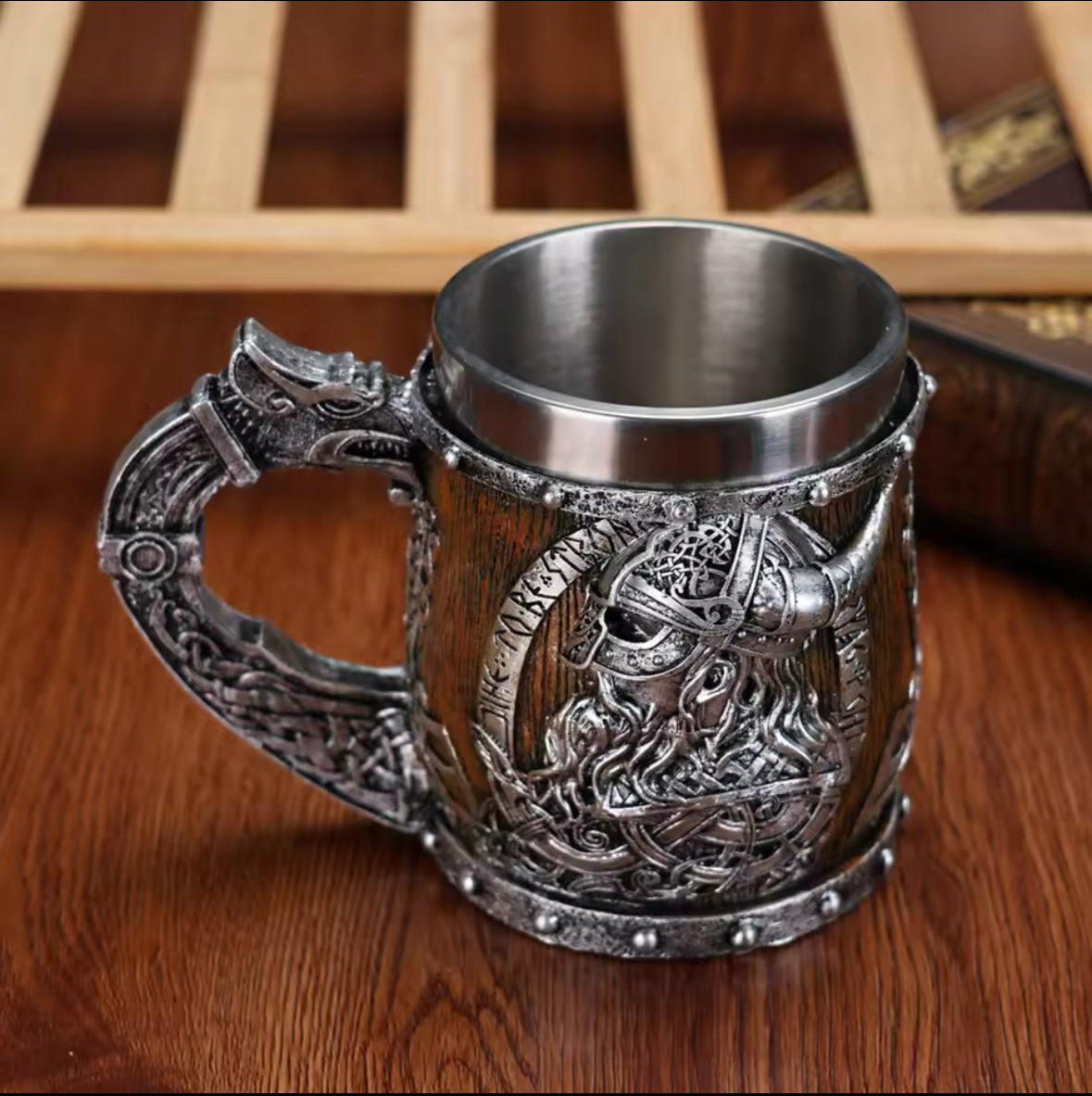 Viking Dragon Beer Mug