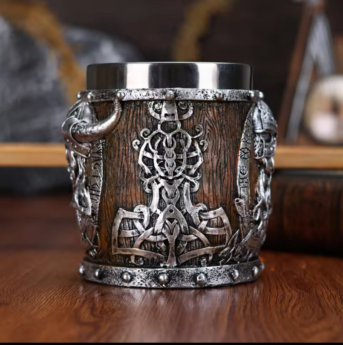 Viking Dragon Beer Mug